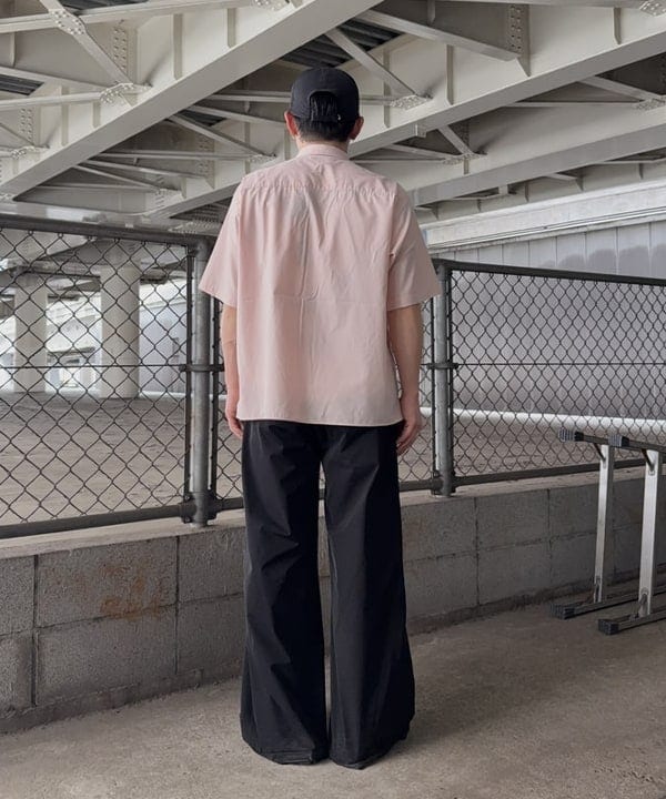 しゅうとさんの「BEAMS WOMEN｜ソリッド TR ハーフスリーブ シャツ」を使ったコーディネート