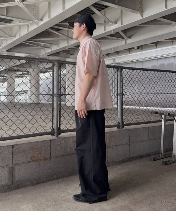しゅうとさんの「BEAMS WOMEN｜ソリッド TR ハーフスリーブ シャツ」を使ったコーディネート