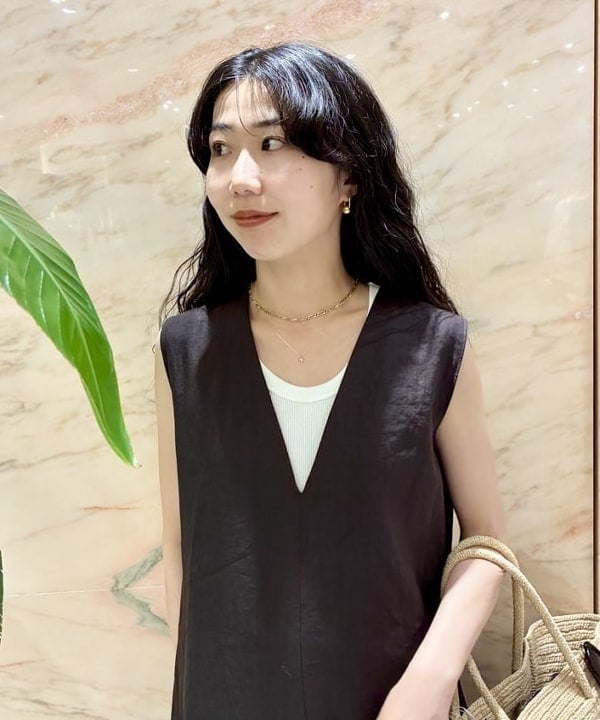 中丸　栞さんの「BEAMS WOMEN｜MAISON N.H PARIS / AVRIL トートバッグ」を使ったコーディネート