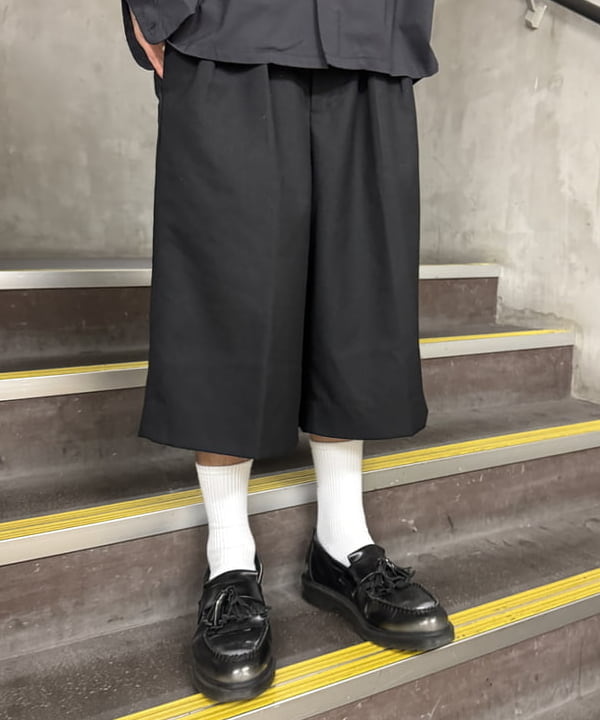 Yutoさんの「BEAMS WOMEN｜【ワイドストレートフィット】ショート スラックス」を使ったコーディネート