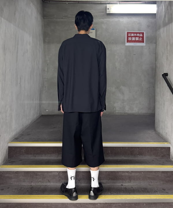 Yutoさんの「BEAMS WOMEN｜【ワイドストレートフィット】ショート スラックス」を使ったコーディネート