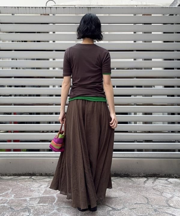 Kanaeさんの「BEAMS WOMEN｜AK+1 / シアー Tシャツ」を使ったコーディネート