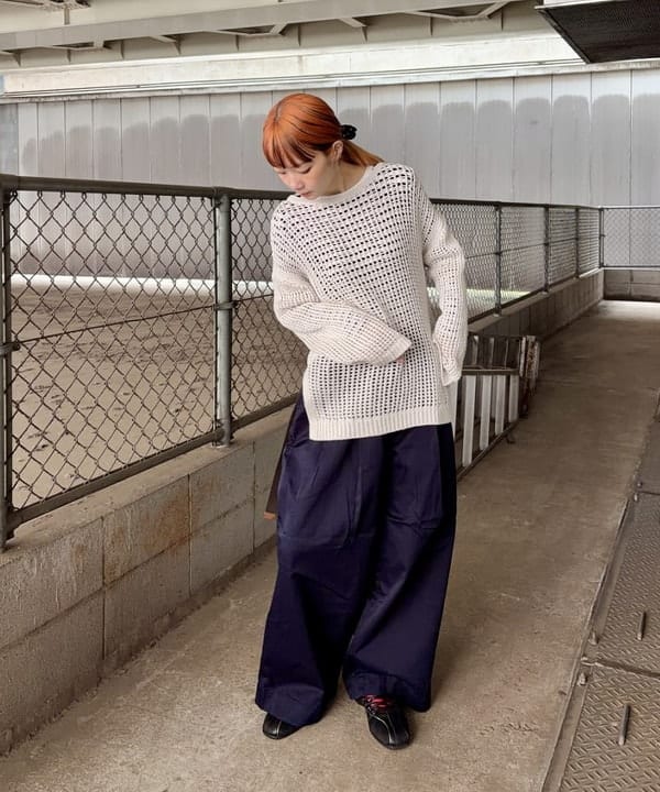 むりょさんの「BEAMS WOMEN｜GEVAERT BANDWEVERIJ / 30mm ソリッド ベルト 23FW」を使ったコーディネート