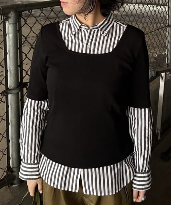 晶さんの「BEAMS WOMEN｜カーゴ ハーフ パンツ」を使ったコーディネート
