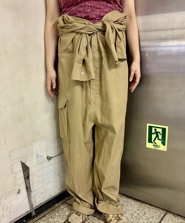 葛岡 七海さんの「BEAMS WOMEN｜ATON / コンパクト Tシャツ」を使ったコーディネート