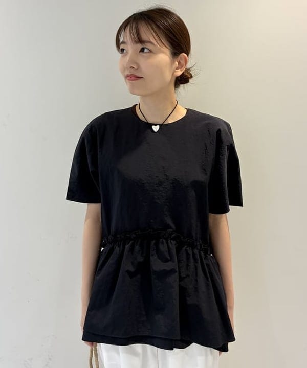 ヒライさんの「BEAMS WOMEN｜リヨセル ナイロン イージーパンツ」を使ったコーディネート