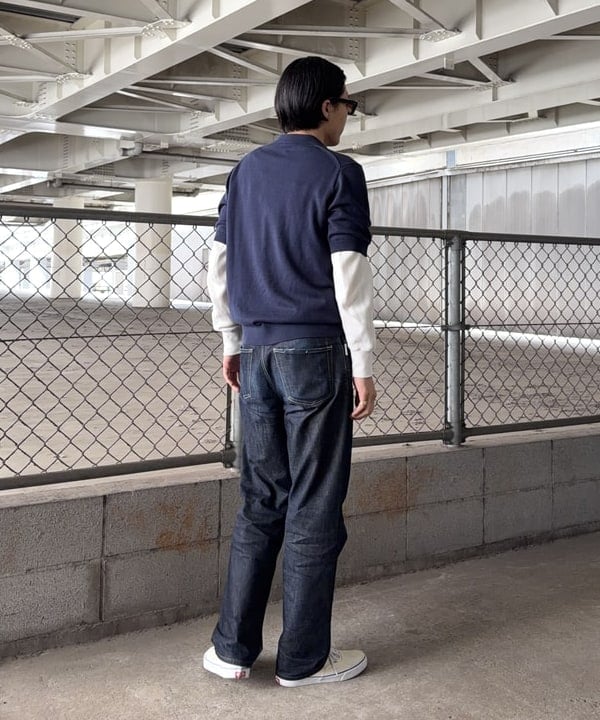 川崎 駿希さんの「BEAMS WOMEN｜BEAMS｜【別注】FRED PERRY / Half-Zip Knit Polo｜ポロシャツ ｜ハーフジップ｜水洗い可」を使ったコーディネート