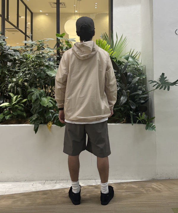 新品・正規品】andwang Patina Rib Hoodie ライトベージュ OMBF24-RTW0148_BE_1-Photoroom.