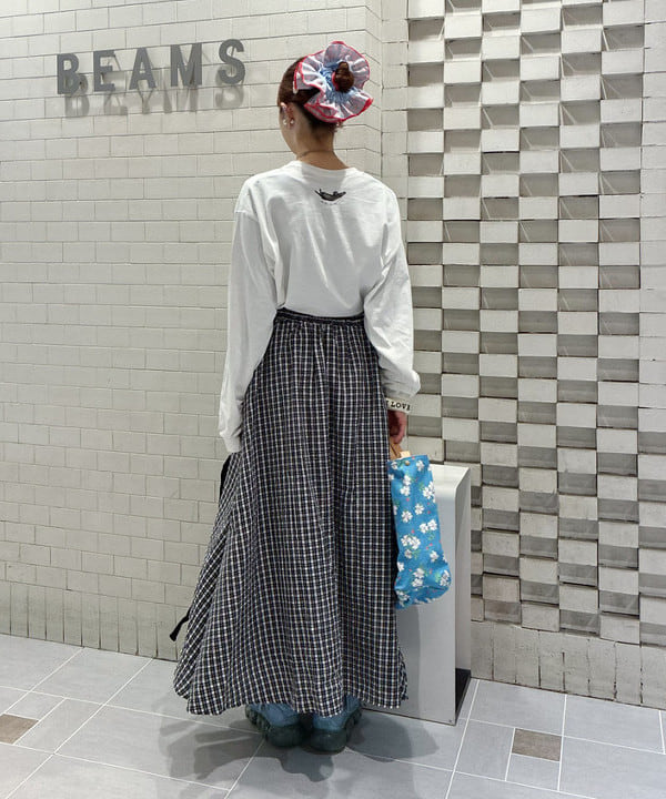 りかちょび/岸本梨佳さんの「BEAMS WOMEN｜【別注】BAG'n'NOUN / FLOWER 2WAY」を使ったコーディネート