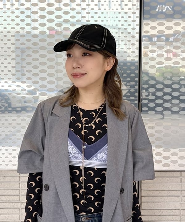 まゆちゃんさんの「BEAMS WOMEN｜4ボタン ダブル ハーフスリーブ ジャケット 26SS」を使ったコーディネート