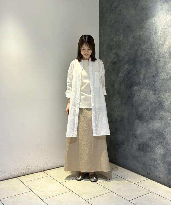 菜月さんの「BEAMS WOMEN｜ビーチサイド シャツ .M」を使ったコーディネート
