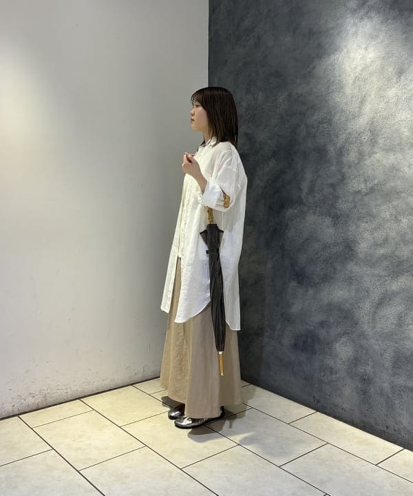 菜月さんの「BEAMS WOMEN｜ビーチサイド シャツ .M」を使ったコーディネート