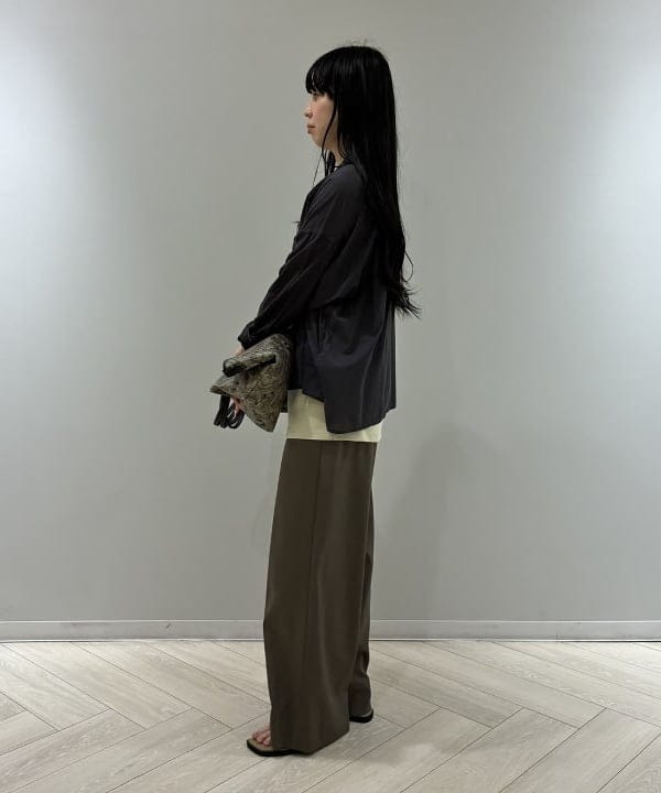 OSUMIさんの「BEAMS WOMEN｜スリット ノースリーブ チュニック」を使ったコーディネート