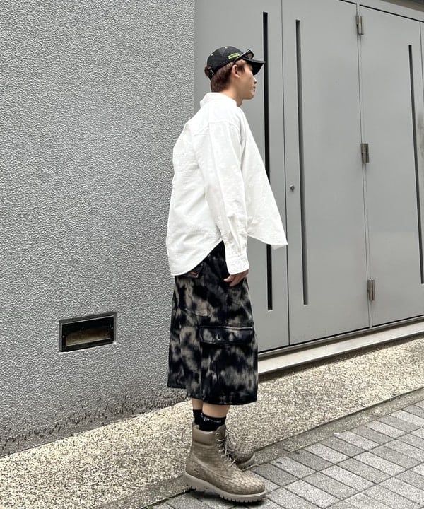 照田 拓史さんの「BEAMS WOMEN｜ヘビーオックスフォード ボタンダウンシャツ」を使ったコーディネート