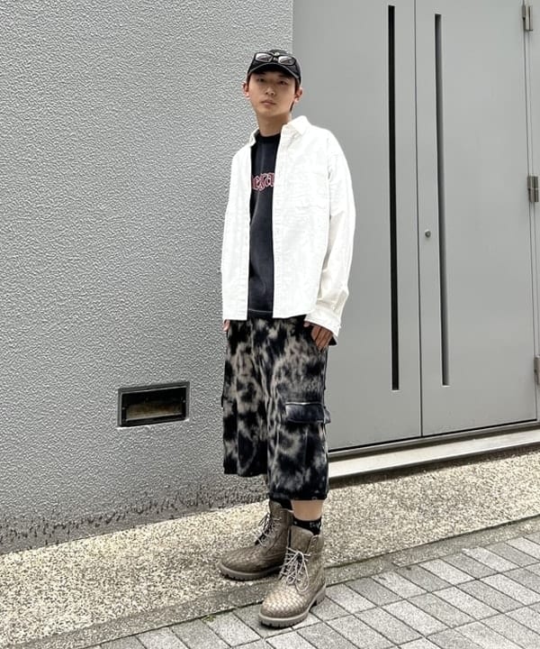 照田 拓史さんの「BEAMS WOMEN｜ヘビーオックスフォード ボタンダウンシャツ」を使ったコーディネート