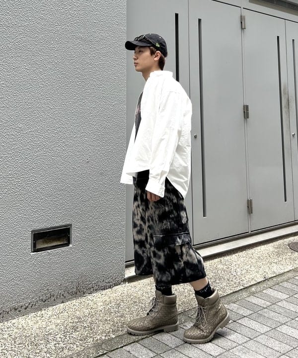 照田 拓史さんの「BEAMS WOMEN｜ヘビーオックスフォード ボタンダウンシャツ」を使ったコーディネート