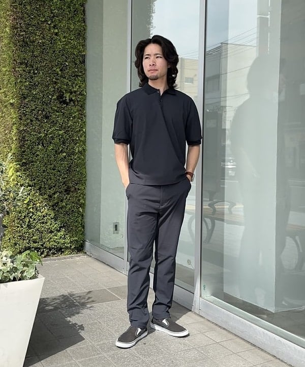 ⓁBEAMS GOLFビームス ゴルフ スムース1ポイントプルオーバーBLACK ビームス ゴルフ 新静岡セノバ店（1196148） スタイリング