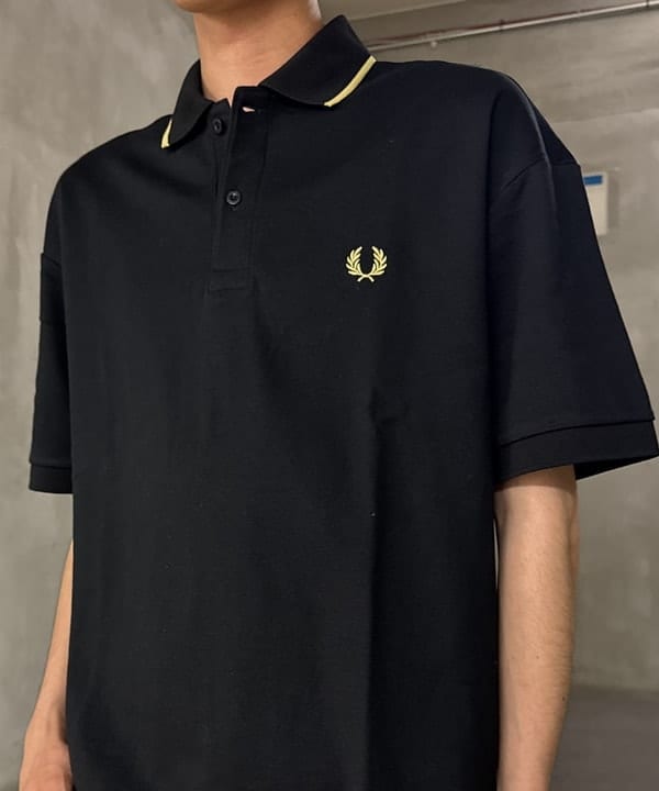 Yutoさんの「BEAMS WOMEN｜BEAMS｜【別注】FRED PERRY / Relaxed Fit Pique Polo Shirt｜ポロシャツ｜リラックスフィット」を使ったコーディネート