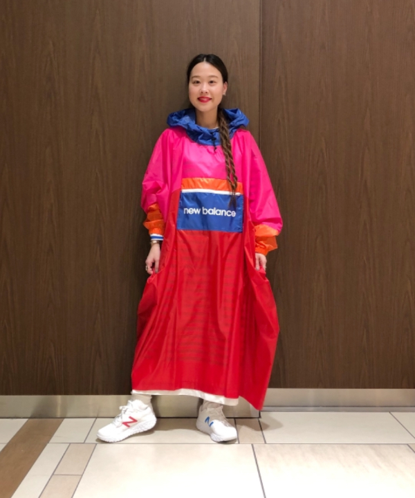 NEW BALANCE × BEAMS BOY レインポンチョ【結婚式 ショール