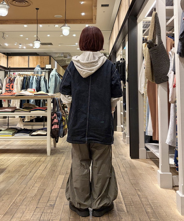 原口 愛さんの「BEAMS WOMEN｜スウェット ボレロ」を使ったコーディネート