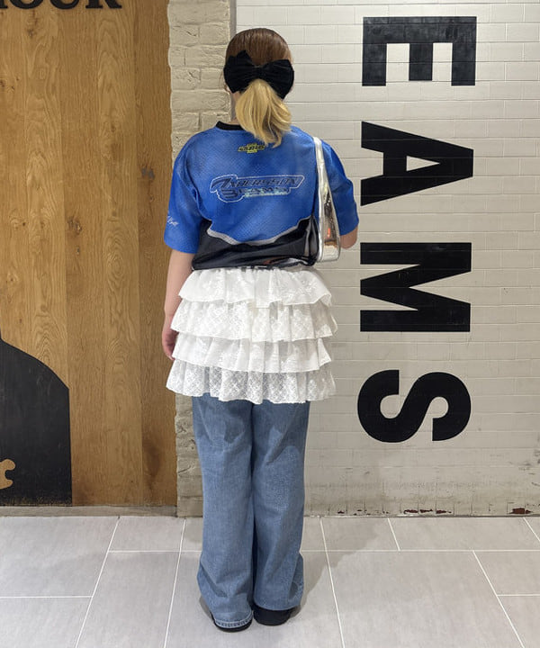 大石彩可さんの「BEAMS WOMEN｜JW PEI / Harlee shoulder bag SILVER」を使ったコーディネート