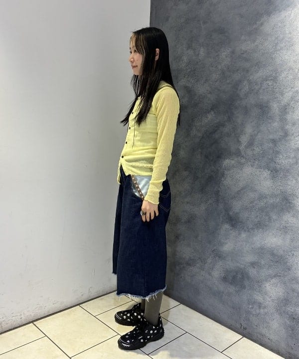 にしだてさんの「BEAMS WOMEN｜【別注】FILA / ECHAPPE MS V2」を使ったコーディネート