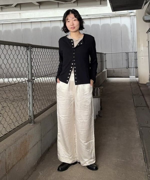Kanaeさんの「BEAMS WOMEN｜ベルギー リネン ショートスリーブ＜イージーケア＞」を使ったコーディネート