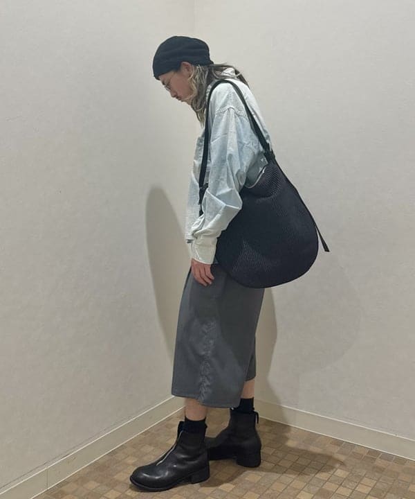 Ryohei Takataさんの「BEAMS WOMEN｜レザー ワンショルダーバッグ」を使ったコーディネート