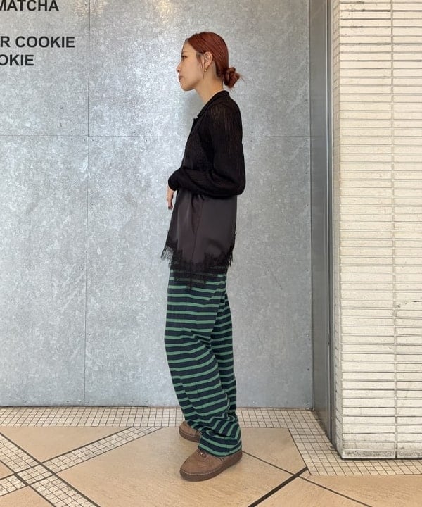 れいなさんの「BEAMS WOMEN｜ジャージー イージー パンツ」を使ったコーディネート