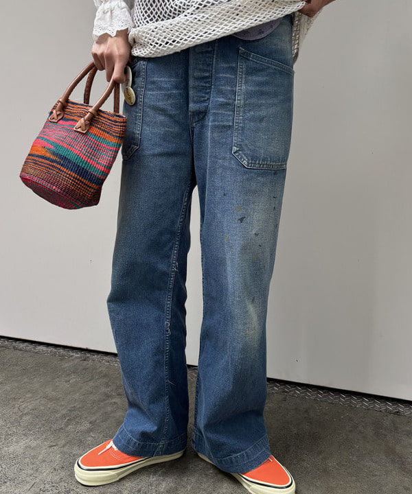 み　う　ちさんの「BEAMS WOMEN｜VANS / VANS For BEAMS BOY Authentic Vintage Orange」を使ったコーディネート