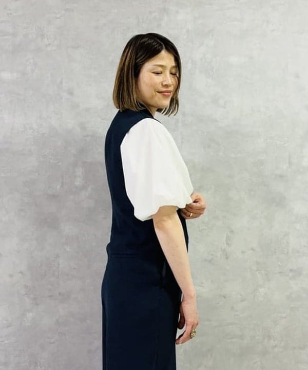 岩沢 珠代さんの「BEAMS WOMEN｜ウエストベルト オールインワン」を使ったコーディネート