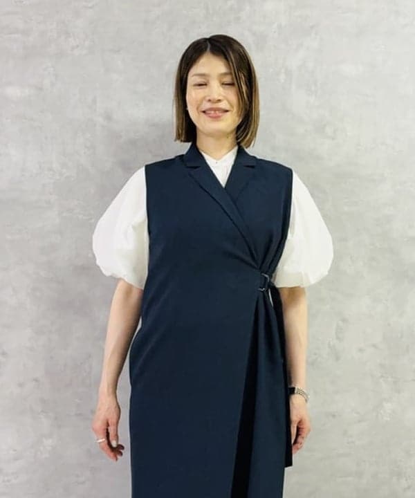 岩沢 珠代さんの「BEAMS WOMEN｜ウエストベルト オールインワン」を使ったコーディネート