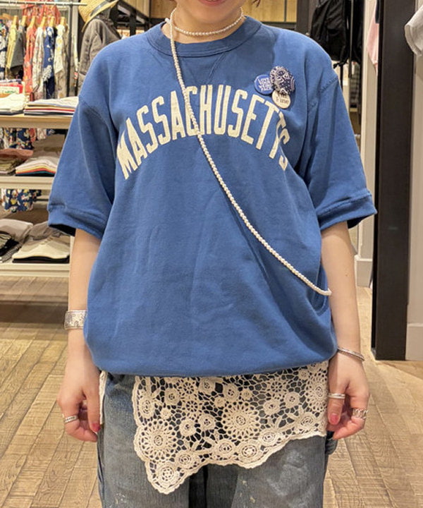 原口 愛さんの「BEAMS WOMEN｜【別注】Lee &times; maturely / リメイク ユーズド パンツ」を使ったコーディネート