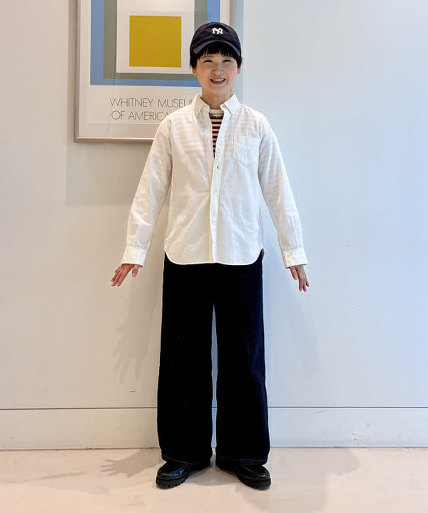 木村 梨香さんの「BEAMS WOMEN｜ワイド デニム パンツ」を使ったコーディネート