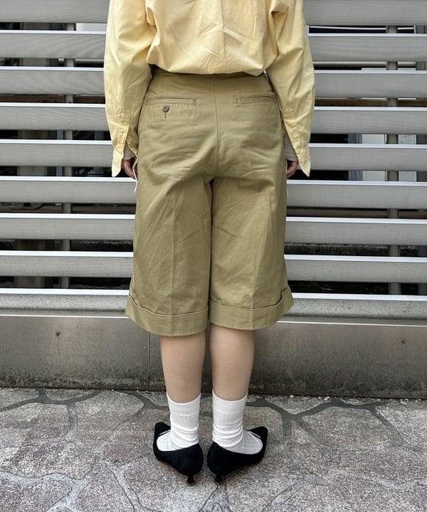 まつむさんの「BEAMS WOMEN｜チノ ショーツ」を使ったコーディネート