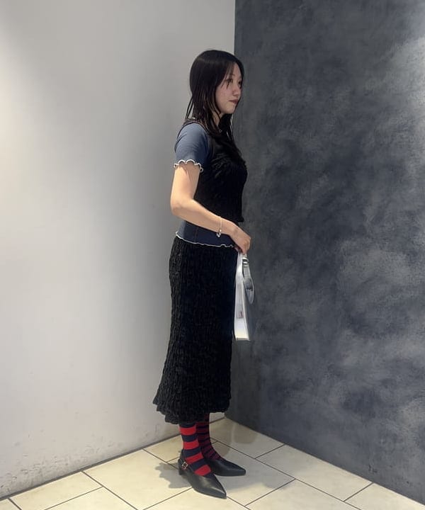 ハルカさんの「BEAMS WOMEN｜2ベルト ミュール」を使ったコーディネート
