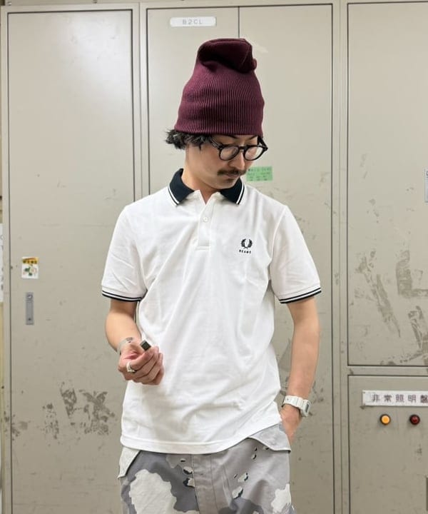 BAKU(東江 漠)さんの「BEAMS WOMEN｜【別注】FRED PERRY / M12」を使ったコーディネート