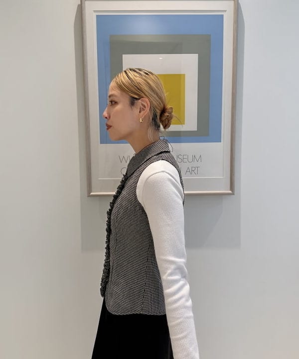 れいなさんの「BEAMS WOMEN｜サテン ドレープ スカート」を使ったコーディネート