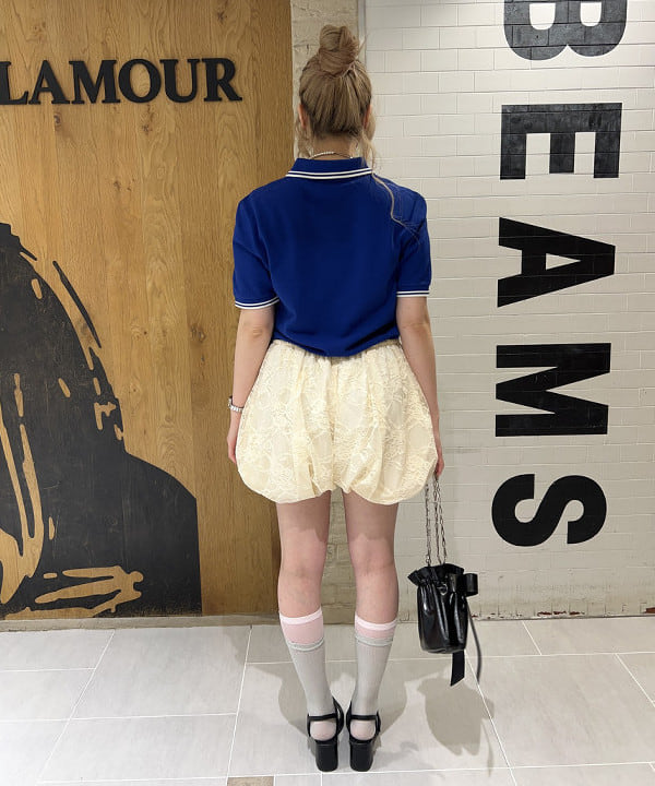 桃羽さんの「BEAMS WOMEN｜リボン チェーン バッグ」を使ったコーディネート