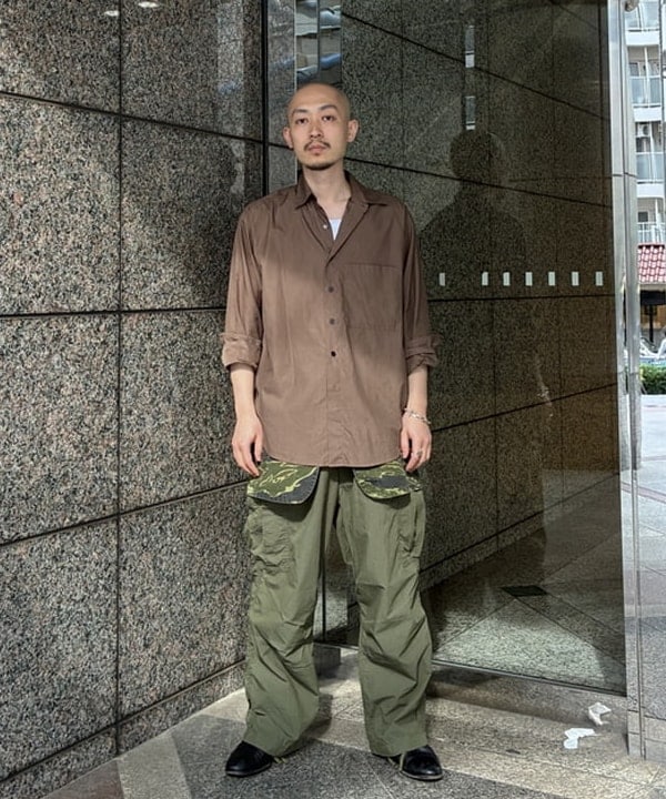 森田 倫太郎さんの「BEAMS WOMEN｜BEAMS / ビッグ 6ポケット カーゴパンツ」を使ったコーディネート