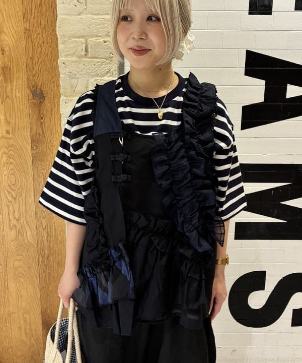 ando naoさんの「BEAMS WOMEN｜Disney アバカ トートバッグ」を使ったコーディネート