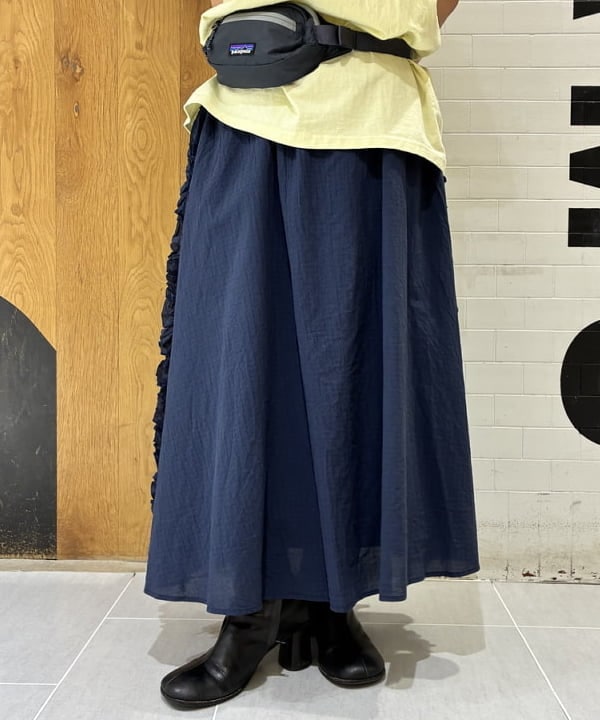 ando naoさんの「BEAMS WOMEN｜【別注】INFIELDER DESIGN / SHADE CAP」を使ったコーディネート