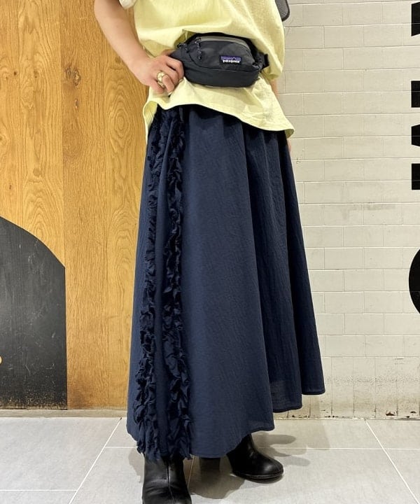 ando naoさんの「BEAMS WOMEN｜【別注】INFIELDER DESIGN / SHADE CAP」を使ったコーディネート