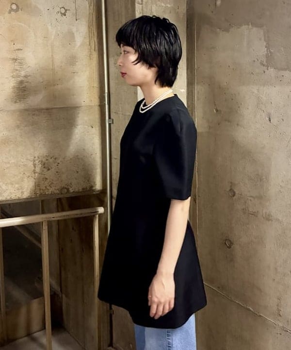 イナダさんの「BEAMS WOMEN｜【別注】upper hights / THE NIECE MIDRISE デニムパンツ」を使ったコーディネート