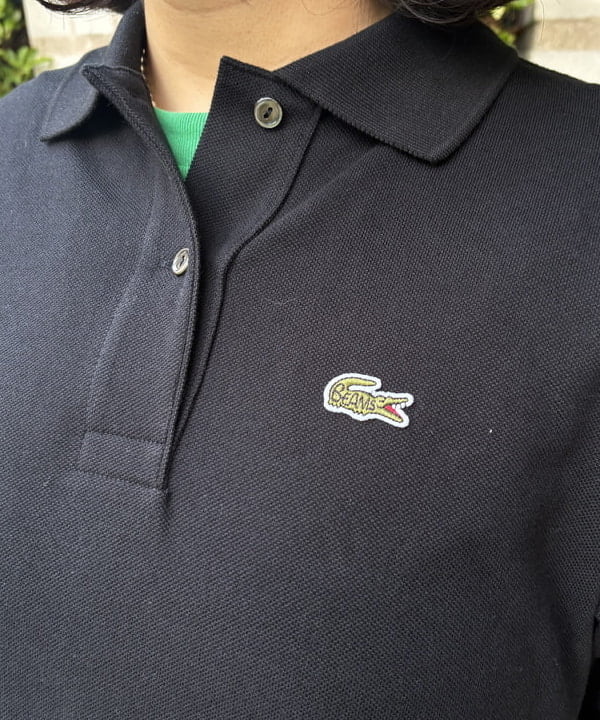 イガラシさんの「BEAMS WOMEN｜【別注】LACOSTE / ポロ ワンピース」を使ったコーディネート