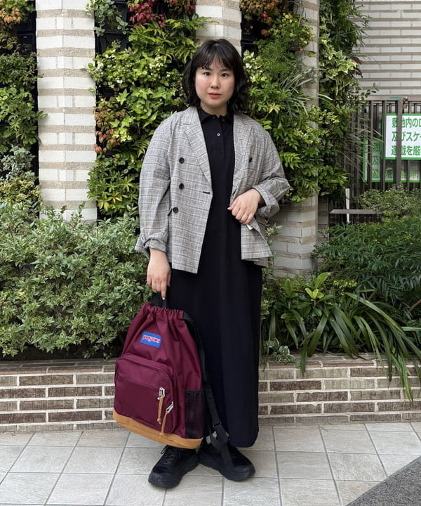イガラシさんの「BEAMS WOMEN｜【別注】LACOSTE / ポロ ワンピース」を使ったコーディネート