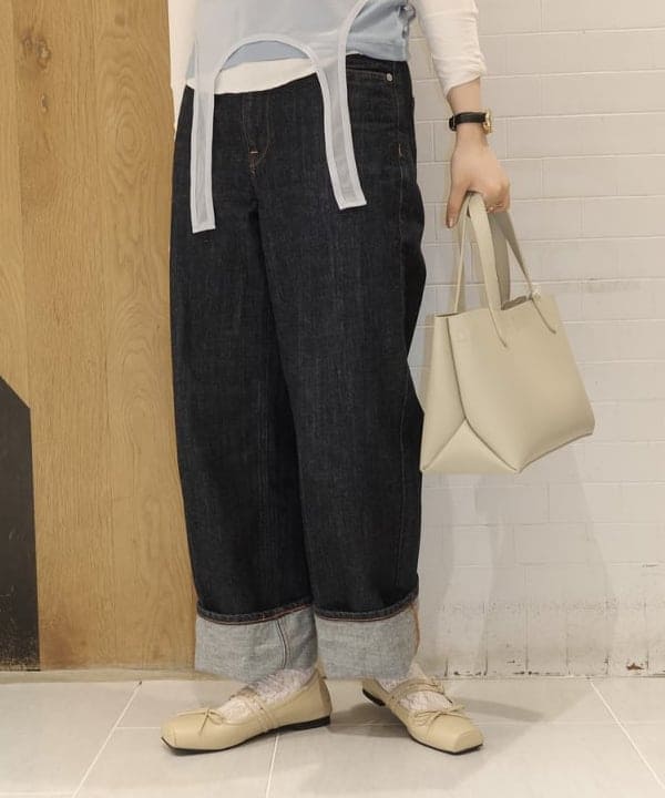 Joさんの「BEAMS WOMEN｜シアー レイヤード タンクトップ」を使ったコーディネート