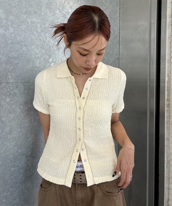 れいなさんの「BEAMS WOMEN｜プチ モチーフ ストーン ネックレス」を使ったコーディネート
