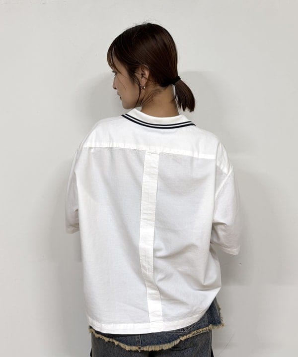松本 佳菜子さんの「BEAMS WOMEN｜デニムスカート レイヤード パンツ」を使ったコーディネート