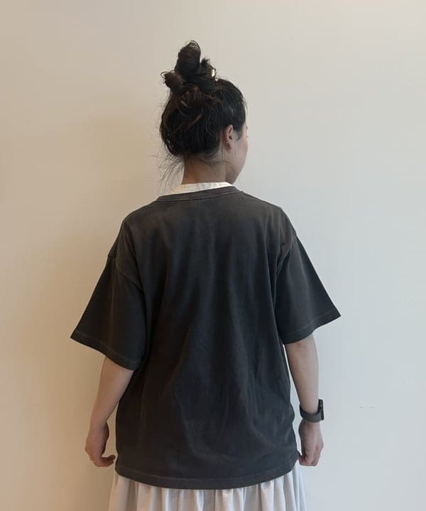 清水 彩乃さんの「BEAMS WOMEN｜クリアレンズ 26SS［ボストン型・紫外線対策・UVカット・リフトアップ効果］」を使ったコーディネート